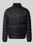 Jack & Jones Steppjacke mit Stehkragen Modell 'ESPRINT' in Black, Größ...