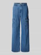 Only Wide Fit Jeans im Cargo-Look Modell 'HOPE' in Jeansblau, Größe 28...