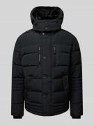 MCNEAL Steppjacke mit Kapuze in Black, Größe XL