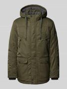MCNEAL Jacke mit Pattentaschen in Oliv, Größe XL