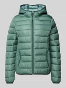 QS Steppjacke mit Kapuze in Hellgruen, Größe L