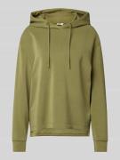 s.Oliver RED LABEL Hoodie mit Seitenschlitzen in Khaki, Größe 38