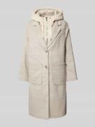 s.Oliver RED LABEL Mantel mit Reverskragen in Beige, Größe 44