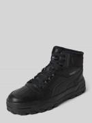 PUMA High Top Sneaker mit Label-Print Modell 'Rebound' in Black, Größe...