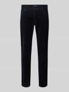 Christian Berg Men Cord Five Pockets aus Baumwoll-Mix in Marine, Größe...
