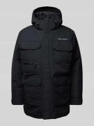 COLUMBIA Parka mit Label-Print Modell 'LANDROAMER' in Black, Größe XL
