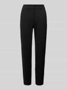 MM Slim Fit Stoffhose mit Eingrifftaschen Modell 'ADEPTO' in Black, Gr...