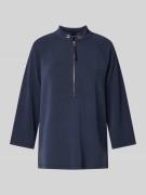 JOOP! Sweatshirt mit Troyer-Kragen in Marine, Größe 34