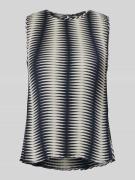 Someday Blusenshirt mit Rundhalsausschnitt Modell 'Zazana' in Marine, ...