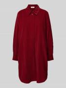 s.Oliver RED LABEL Knielanges Kleid mit New-Kent-Kragen in Rot, Größe ...