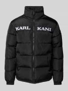 KARL KANI Steppjacke mit Label-Stitching in Black, Größe S