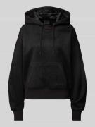 Guess Hoodie mit Strasssteinbesatz in Black, Größe XS