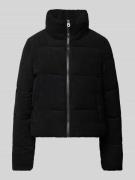 Only Steppjacke aus Cord Modell 'NEWDOLLY' in Metallic Black, Größe XL