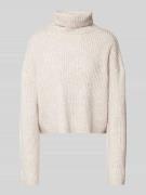 Only Comfort Fit Rollkragenpullover mit Wollanteil Modell 'MELANIE' in...