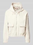 Only Comfort Fit Cordjacke aus Baumwoll-Mix Modell 'KENZIE' in Ecru, G...