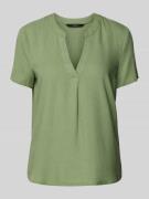 Vero Moda Loose Fit Bluse aus Viskose-Leinen-Mix Modell 'MYMILO' in Ol...