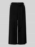 Vila High Waist Culotte mit Bindegürtel Modell 'HELA' in Black, Größe ...