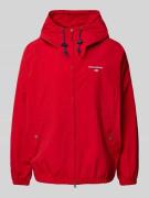 Polo Sport Windbreaker mit Label-Stitching in Rot, Größe XS