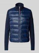 Tommy Hilfiger Steppjacke mit Stehkragen in Marine, Größe M