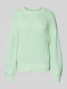 s.Oliver RED LABEL Comfort Fit Strickpullover mit Raglanärmeln in Mint...