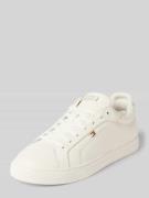 Tommy Hilfiger Sneaker mit Schnürverschluss in Ecru, Größe 38