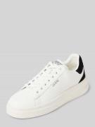 Guess Sneaker mit Label-Print Modell 'ELBINA' in Weiss, Größe 40