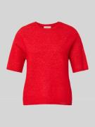 Christian Berg Woman Strickshirt aus Woll-Mix mit Rundhalsausschnitt i...