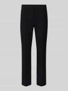 MAC Slim Fit Stoffhose mit Leistentaschen Modell 'Annalena' in Black, ...