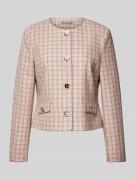 Christian Berg Woman Selection Blazer mit Strukturmuster in Koralle Me...