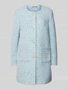 Christian Berg Woman Selection Longblazer mit Knopfleiste in Hellblau ...