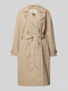 B.Young Trenchcoat mit Bindegürtel Modell 'Calea' in Sand, Größe 46