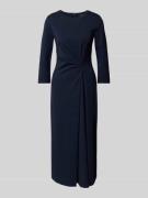 Weekend Max Mara Minikleid mit Raffung Modell 'BALENIO' in Marine, Grö...