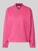 ICHI Blouson mit Stehkragen Modell 'KATE NEO' in Pink, Größe 44