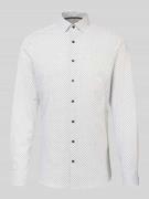 OLYMP Level Five Slim Fit Businesshemd aus Baumwoll-Mix mit Kentkragen...