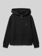Polo Ralph Lauren Teens Sweatjacke mit Kapuze in Black, Größe S