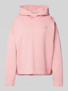 Drykorn Oversized Hoodie mit Label-Stitching Modell 'RAIANA' in Rose, ...