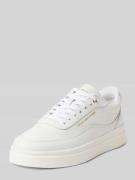 Tommy Hilfiger Sneaker aus echtem Leder Modell 'MODERN COURT' in Weiss...