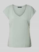 Vero Moda Comfort Fit T-Shirt mit Modal-Anteil Modell 'FILLI' in Schil...