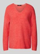 Vero Moda Regular Fit Strickpullover in Melange Modell 'CREWLEFILLE' i...