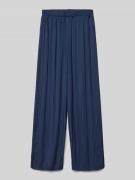 s.Oliver RED LABEL Loose Fit Weite Hose in Plissee-Optik in Marine, Gr...