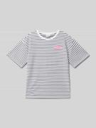 s.Oliver RED LABEL Boxy Fit T-Shirt aus Interlockjersey mit Printdetai...