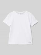 s.Oliver RED LABEL Regular Fit T-Shirt aus reiner Baumwolle mit kleine...