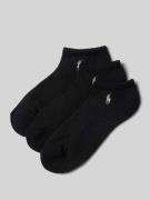 Polo Ralph Lauren Sneakersocken mit Label-Detail im 3er-Pack in Black,...