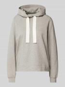 Marc O'Polo Relaxed Fit Hoodie aus reiner Baumwolle mit gepeachter Obe...