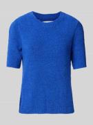 Marc O'Polo Regular Fit Pullover aus Baumwoll-Mix in Royal, Größe S
