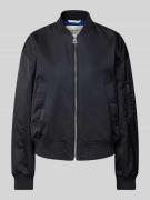 Marc O'Polo Regular Fit Blouson im Aviator-Stil aus glänzendem Twill i...