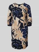 Betty Barclay Minikleid mit V-Ausschnitt in Marine, Größe 40