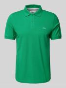 s.Oliver RED LABEL Regular Fit Poloshirt aus Baumwoll-Piqué in Gruen, ...