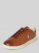 Polo Ralph Lauren Ledersneaker mit Logo-Print Modell 'HERITAGE COURT' ...