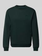 Scotch & Soda Sweatshirt mit Label-Badge in Dunkelgruen, Größe XL